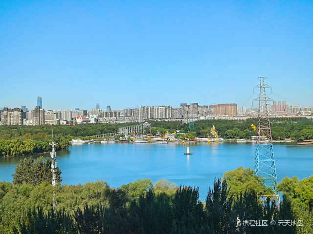 沈阳浑河两岸风光