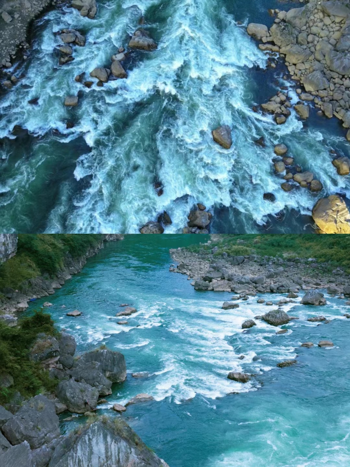 贵州的大山里乌江上竟然有个“虎跳峡”!