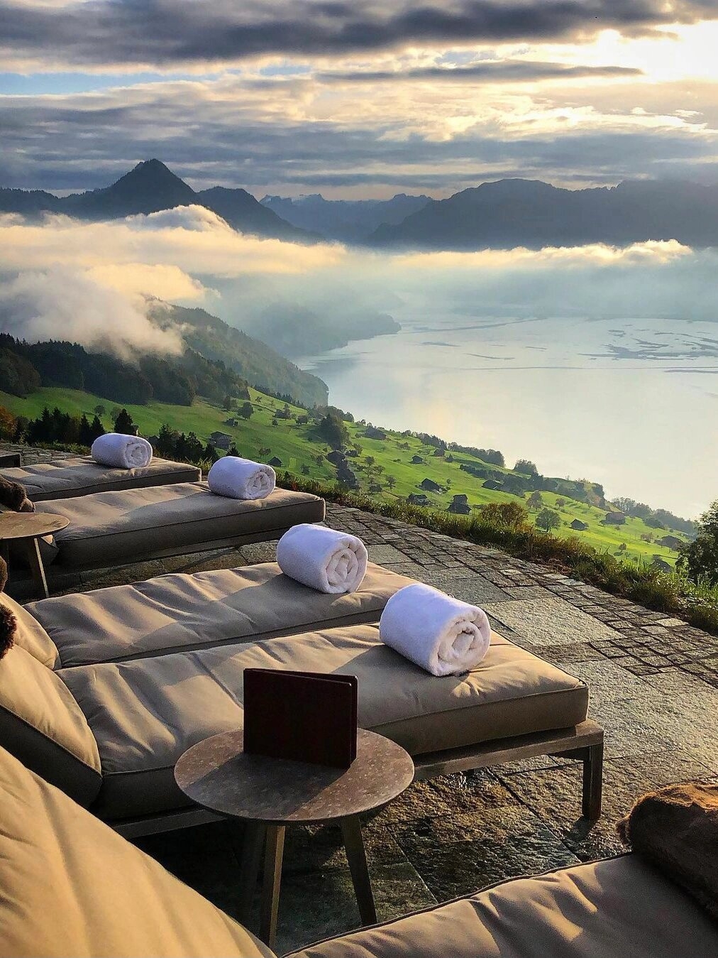 瑞士|琉森湖童话般的隐世仙境酒店🔥🔥