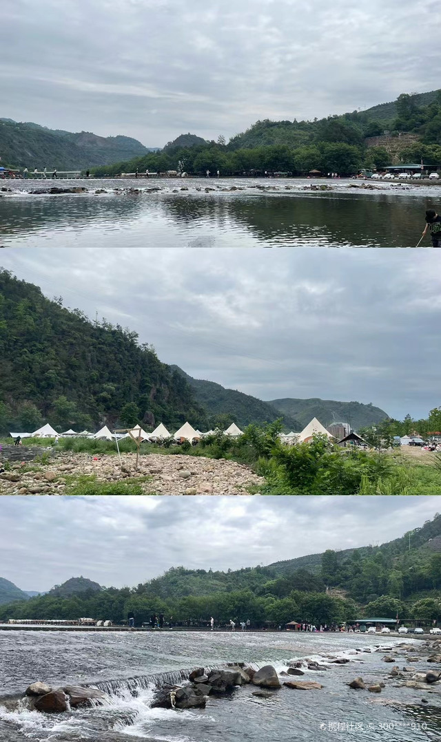 楠溪江遛娃一日游_永嘉过路滩景观平台玩法