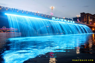 湖南城步巫江夜游