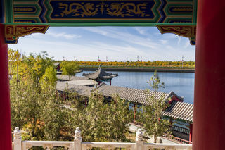 额济纳旗达来呼布镇美如画