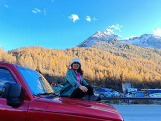 与川西来一场彩林雪山之约