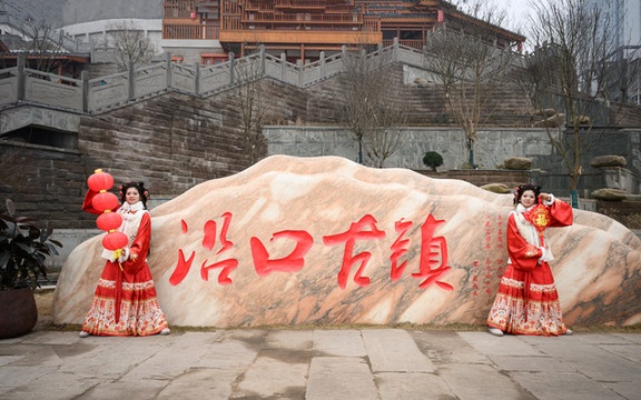 广安游|武胜沿口古镇的年味都要溢出来咯~