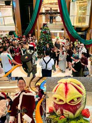 《91 天南半球邮轮之旅：邂逅奇幻与浪漫》DAY 9-11平安夜圣诞节