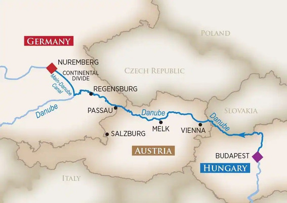 “标志性的圣诞集市”8天河轮之旅