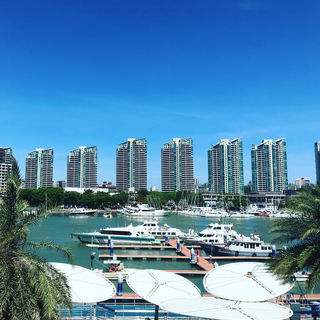 小短途三亚旅行放松之游艇会