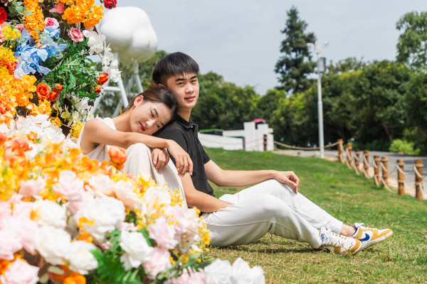 在仙女湖,与秋天来一场浪漫的约会