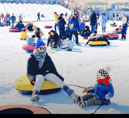 西安新晋网红打卡新地标—新然戏雪乐园