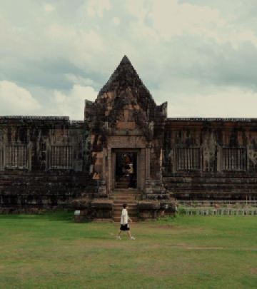 巴色游记图文-打卡老挝ctiywalk，感受不一样的风土人情