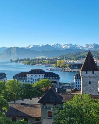 春日限定！漫步卢塞恩，邂逅湖光山色与樱花浪漫