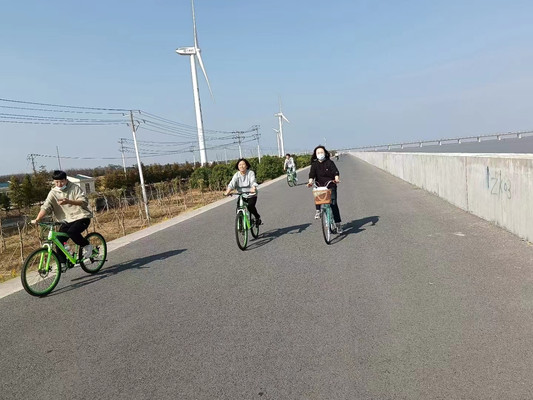 长兴岛租车骑行地点推荐:来乐活营地欢乐骑行