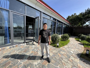 蓟州城区/鼓楼广场游记图文-天津蓟县盘山心宇千山民宿，6000平大花园，院内含超大游泳池！