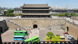 4.丝绸之路及甘青大环线旅游漫记-西安城墙及小吃