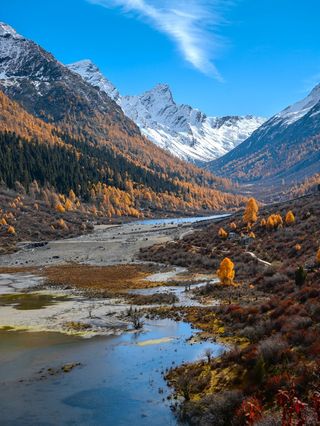 秋季自驾川西玛嘉沟亲子户外徒步两日游