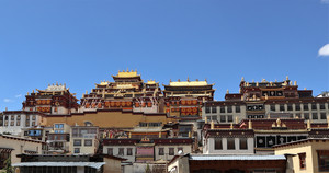 独克宗古城游记图文-走入心灵圣境-香格里拉 （之二）- 噶丹松赞林寺、独克宗古城、