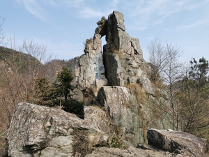 富阳城区游记图文-杭州登山线路之卌一：石长城-九仰坪-塘峰尖行迹