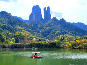 江郎山游记图文-2024年3月浙江、江苏自驾游攻略（一） 浙江江郎山、千岛湖、莫干山