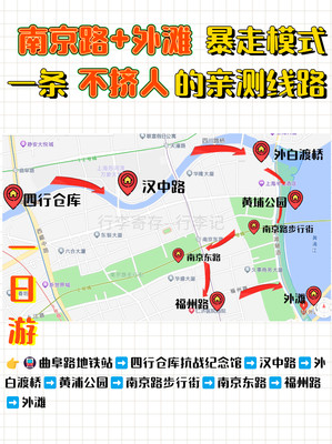 上海南京路➕外滩一日游citywalk路线