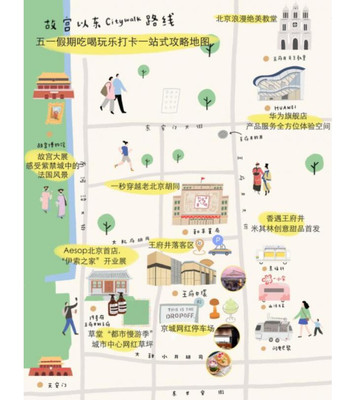 五一小长假旅游吃喝玩乐打卡指南:故宫以东citywalk攻略,五一限定路线