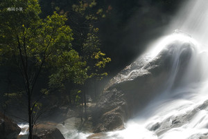 白水寨风景名胜区游记图文-白练悬空震山谷 -- 广东增城白水寨瀑布