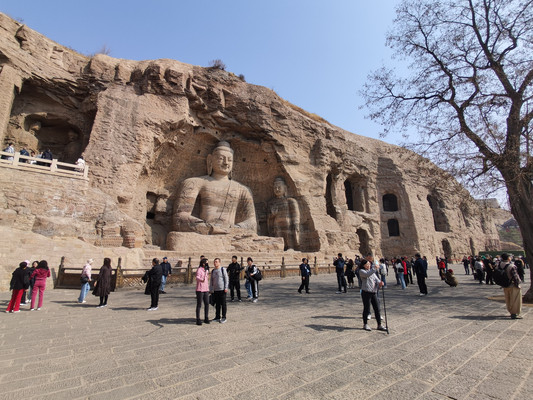大同周末游之二  云冈石窟 华严寺 法华寺