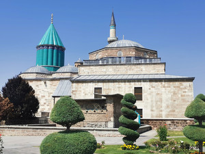 科尼亚游记图文-旋转舞的博物馆 – 土耳其孔亚梅夫拉那博物馆