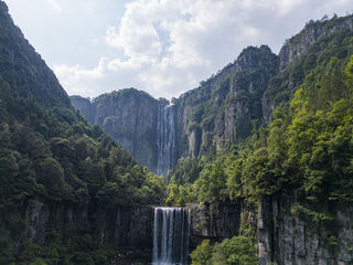温州5A景区刘伯温故里百丈漈，实地感受很震撼