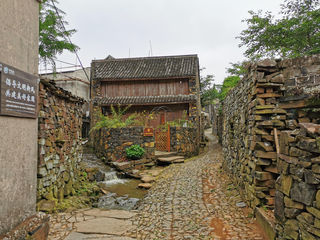 宁海横山岛-骆家坑-前童古镇-许家山-伍山石窟行迹