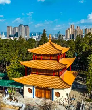 住翠湖芯，游大观楼！