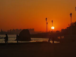 大连旅游必去景点图片，快和大连美食樱桃饼合个影