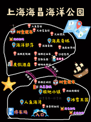 上海海昌公园游玩路线、行李寄存攻略!