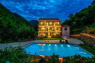 浙江湖州安吉惠风阁民宿农家乐，四面环山地势优越，临近浙北大峡谷景区！