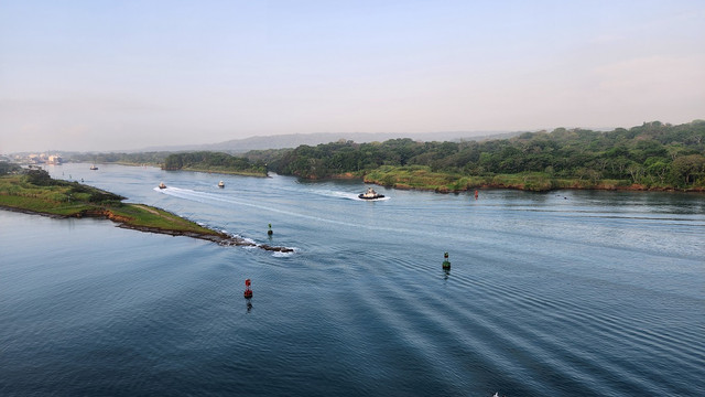 中南美邮轮环球之旅（4.7——4.24）纪行（四）——穿越巴拿马运河