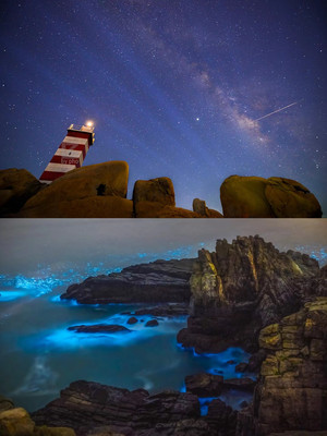 第一场蓝眼泪❗️接下来的平潭，都属于蓝眼泪