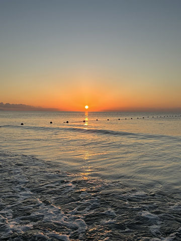 去上川岛飞沙滩观日出