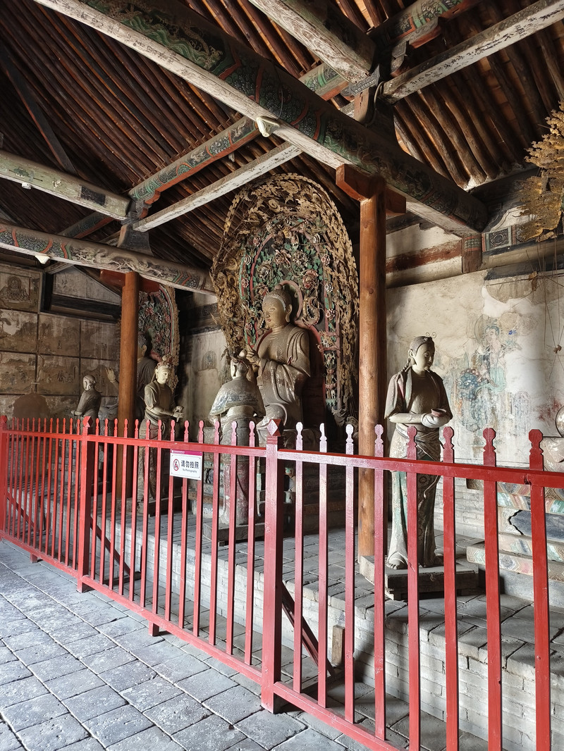 山西平遥双林寺、镇国寺纪游。