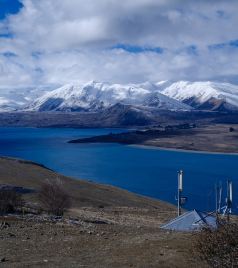 普卡基湖游记图文-2024年8月“长白云之乡”新西兰游记（二）基督城、普卡基、瓦纳卡、库克山