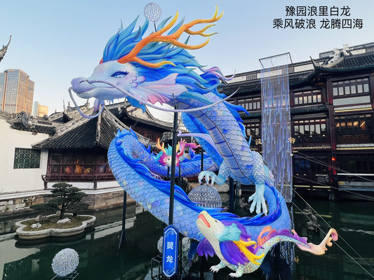 2024魔都街头 七条巨龙 七星高照