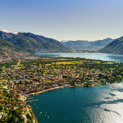 瑞士游记图片] 阿斯科纳 | 在五彩斑斓的湖边小镇静享惬意时光