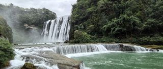 贵州自驾游-黄果树大瀑布-“一溪悬捣,万练飞空”