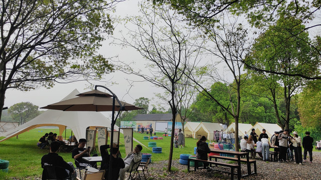 上海户外烧烤团建新玩法，长兴岛乐活营地等你来