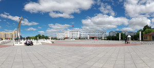 新巴尔虎左旗游记图文-从新右旗来到新左旗，先看看甘珠尔广场吧？