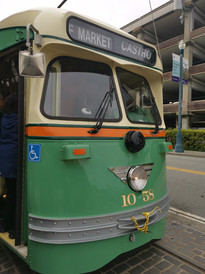 旧金山游记图片] 旧金山的老式有轨电车体验，仿佛穿越回1873年
