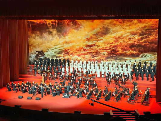2024年5.1之夜在北京人民大会堂聆听《黄河大合唱》