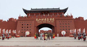 温宿游记图文-新疆行  九.天山托木尔景区