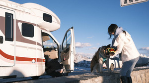 川西游记图文-四人四狗一起开着移动的“家”向川西出发啦！