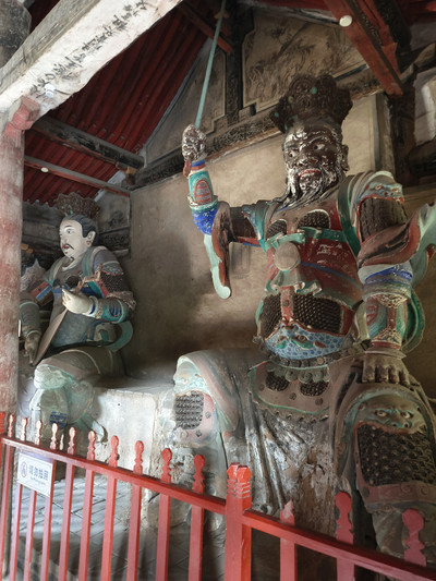 山西平遥双林寺、镇国寺纪游。
