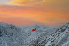 达古冰川风景名胜区游记图片] 达古冰川今日大雪！一秒坠入冰雪童话❄️