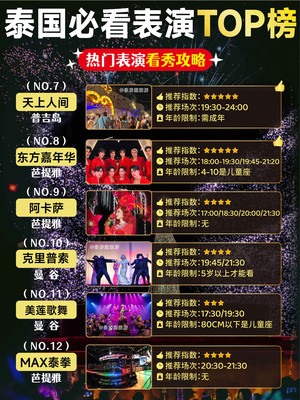 在国外被坑哭!不看攻略去看了泰国表演秀